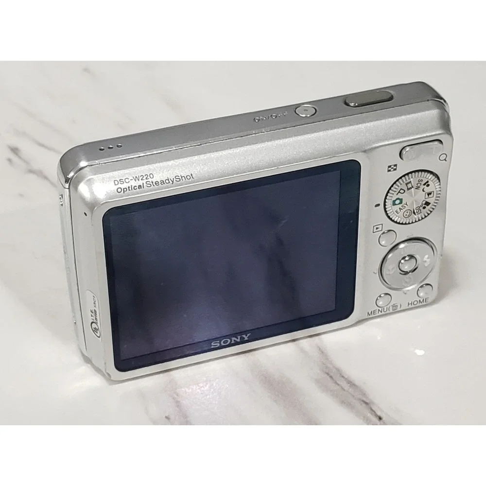 Sony Cyber-Shot DSC-W220 12.1 Mega Pixels 4x Optical Zoom Compact Digital Camera